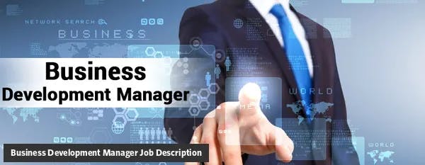 Business Development Manager Job Description Template