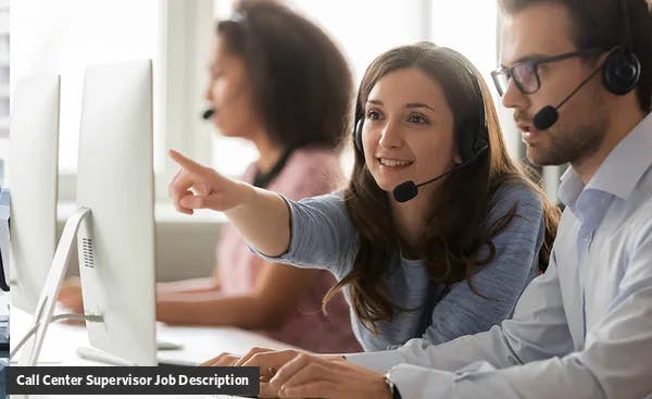 Call Center Supervisor Job Description Template