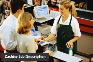 Cashier job description