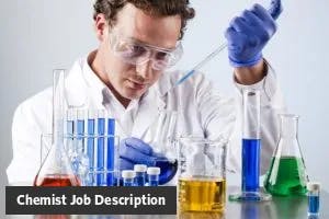 Chemist Job Description Template