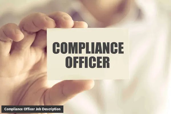 Compliance Officer Job Description Template