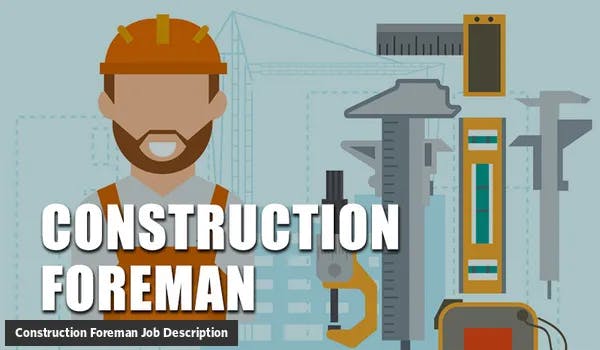 Construction Foreman job description