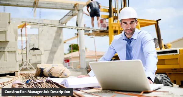 Construction Manager Job Description Template