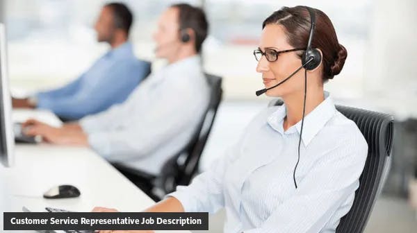 Customer Service Representative job description