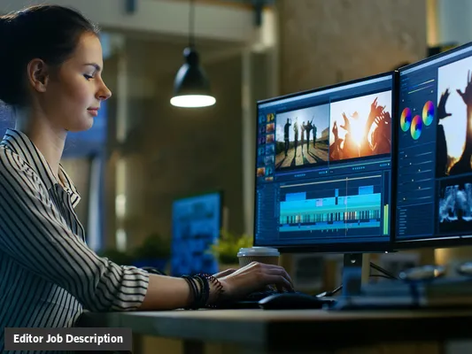 Editor Job Description Template