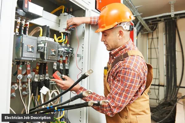 Electrician job description