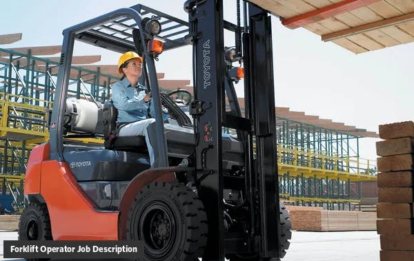 Forklift Operator Job Description Template