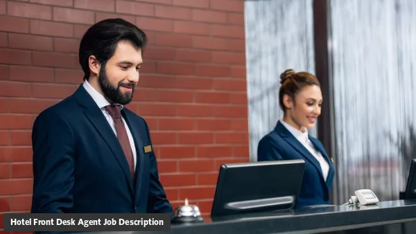 Hotel Front Desk Agent Job Description Template