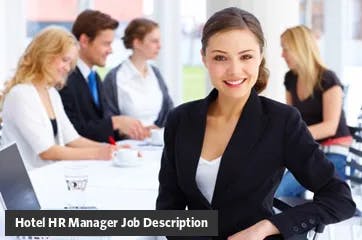 Hotel HR Manager Job Description Template