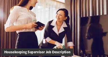 Housekeeping Supervisor Job Description Template