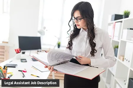 Legal Assistant Job Description Template