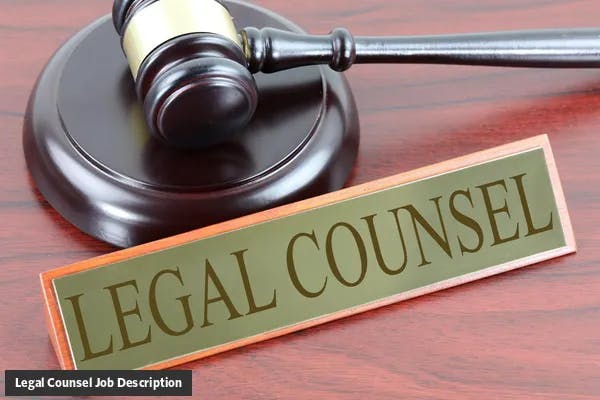 Legal Counsel job description