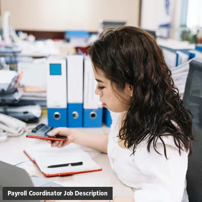 Payroll Coordinator Job Description Template