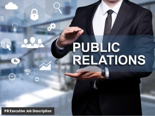 PR Executive Job Description Template