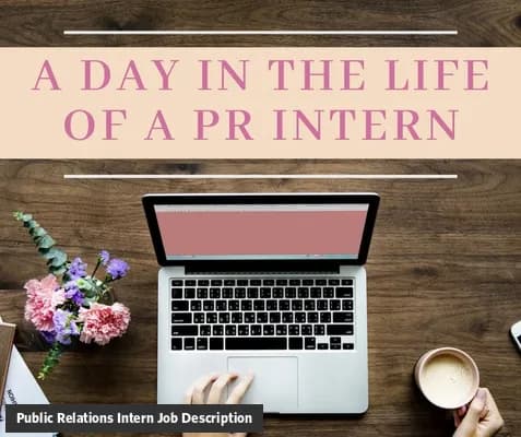 Public Relations Intern job description