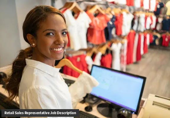 Retail Sales Representative job description