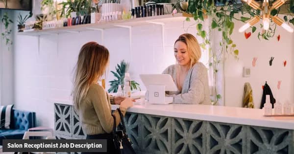 Salon Receptionist Job Description Template