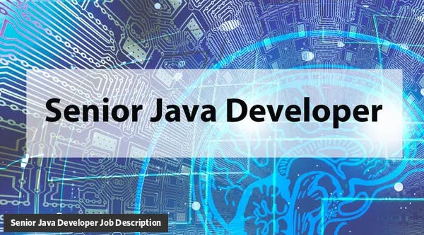 Senior Java Developer Job Description Template