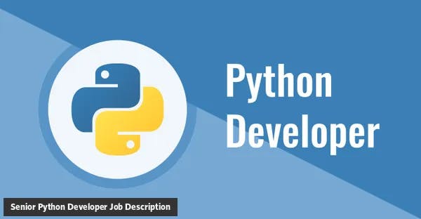 Senior Python Developer Job Description Template