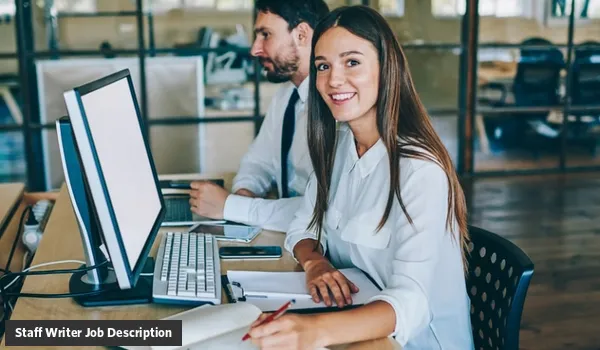 Staff Writer Job Description Template