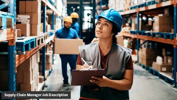 Supply Chain Manager job description