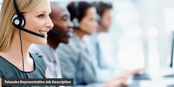 Telesales Representative Job Description Template