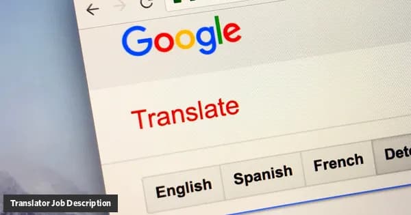 Translator Job Description Template